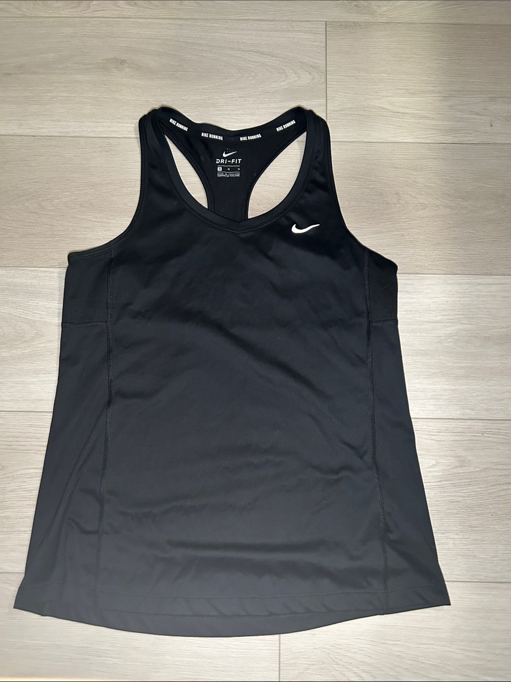 Nike Black Dri-FIT Racerback Tank